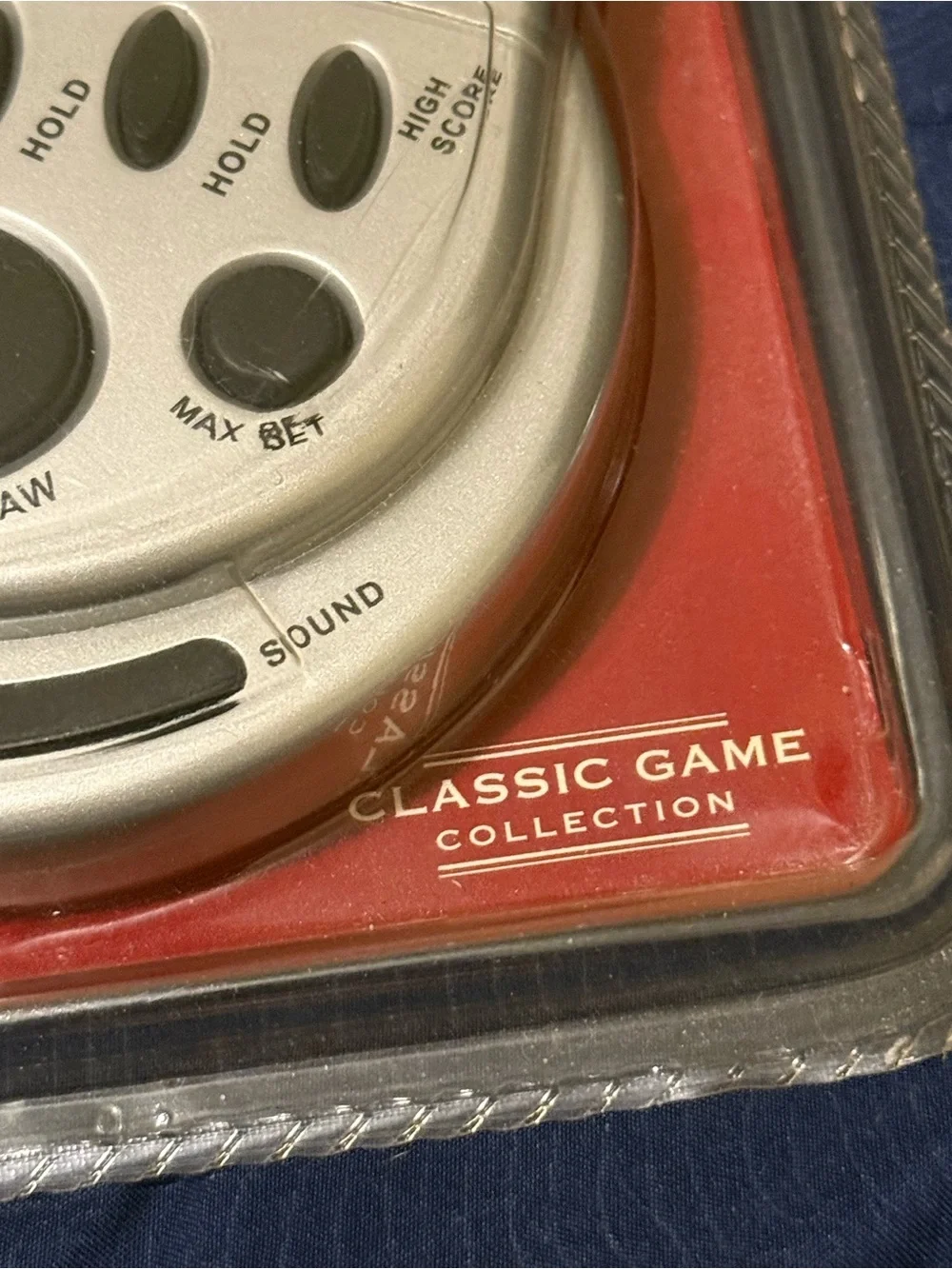 Mega Screen 7 In 1 Poker Hand Held Video Electronic Game 77801 New & Sealed